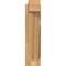 Ekena Millwork Traditional Block Rough Sawn Outlooker, Western Red Cedar, 6"W x 20"D x 24"H OUT06X20X24TRA05RWR - alternate 2